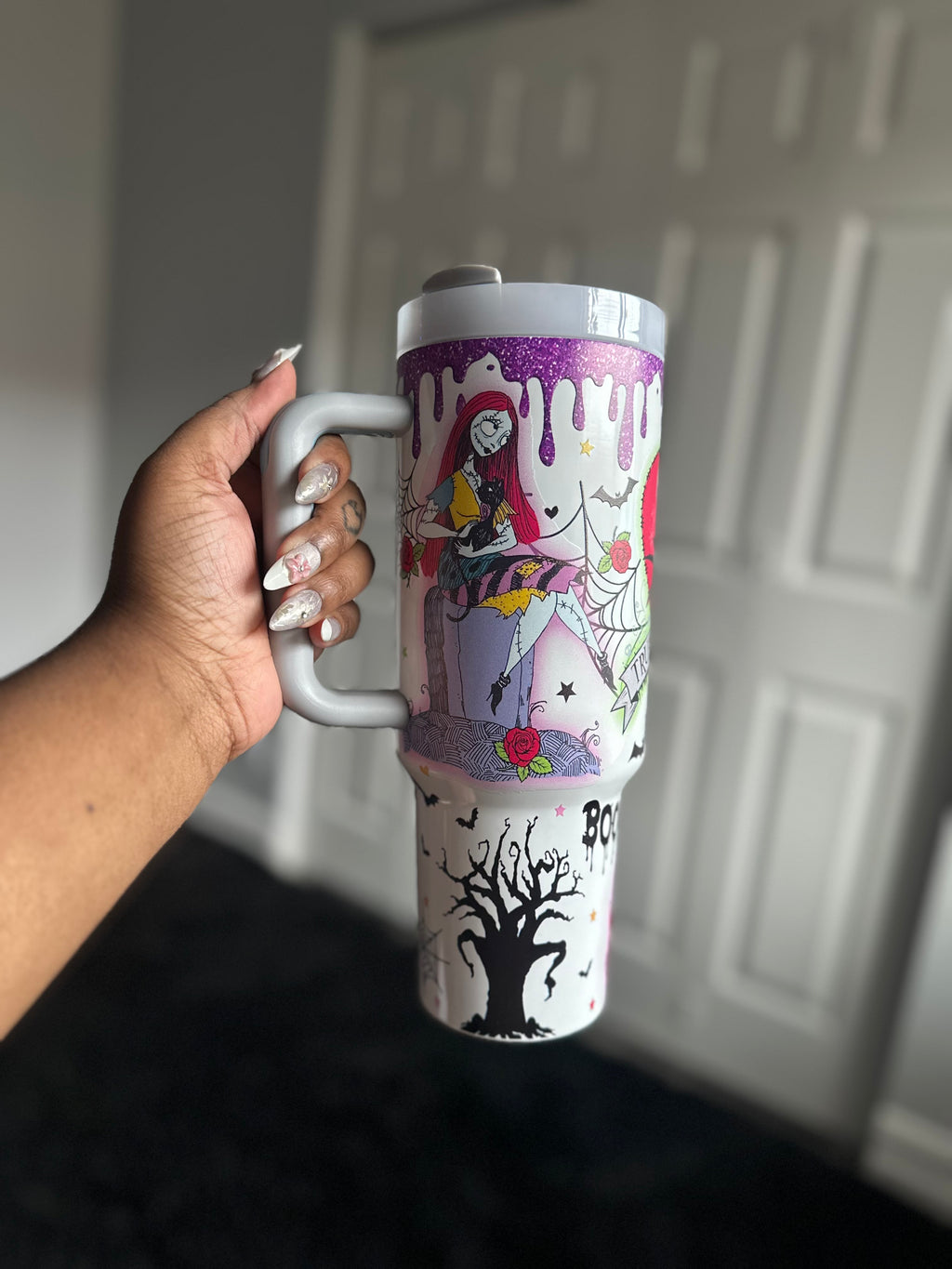 Glow Nightmare Before Christmas Tumbler