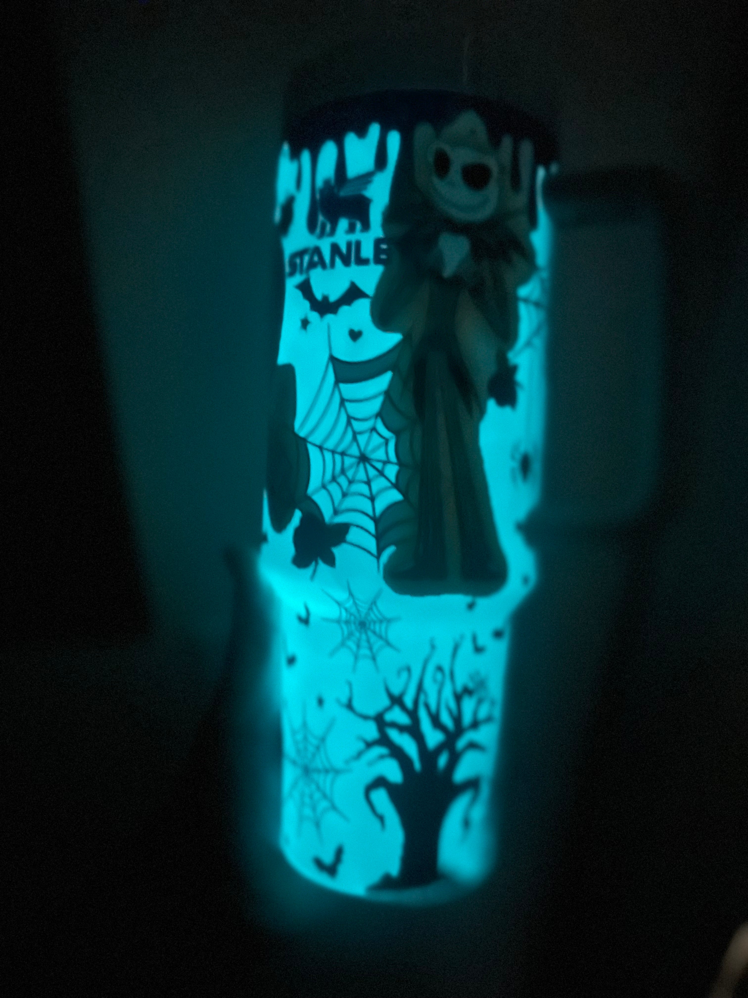 Glow Nightmare Before Christmas Tumbler