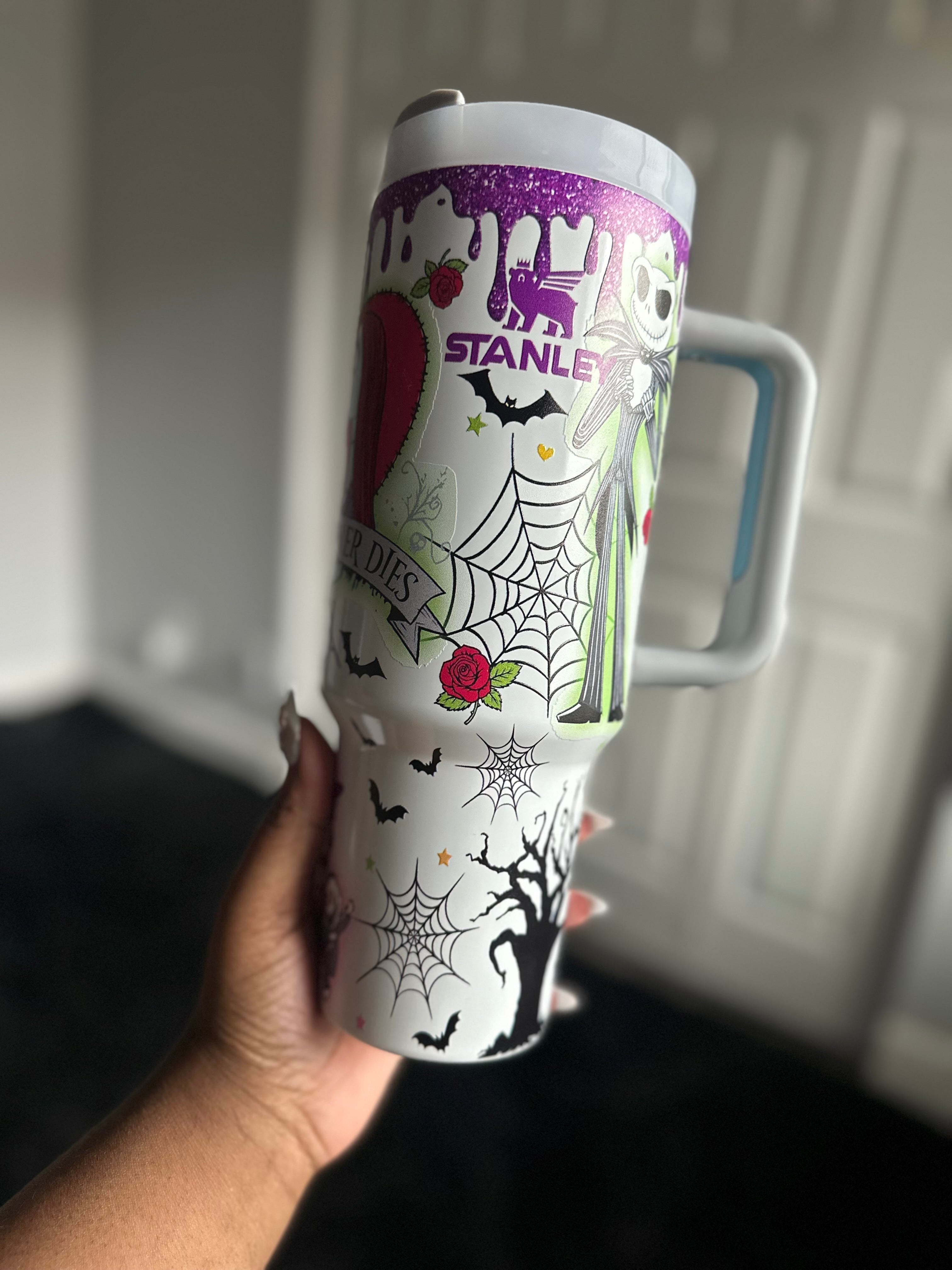 Glow Nightmare Before Christmas Tumbler